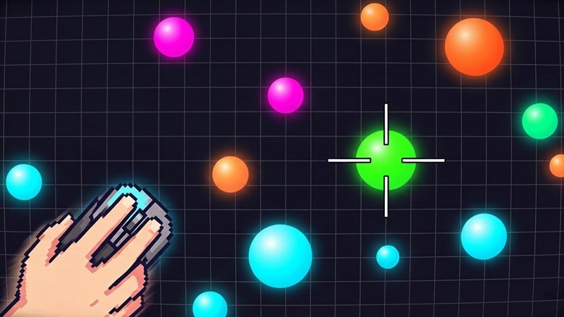 Aim Trainer game screenshot