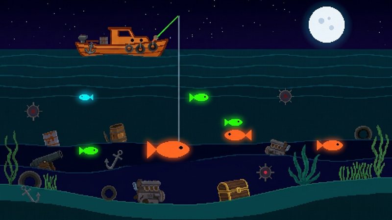 Night Fishing game screenshot